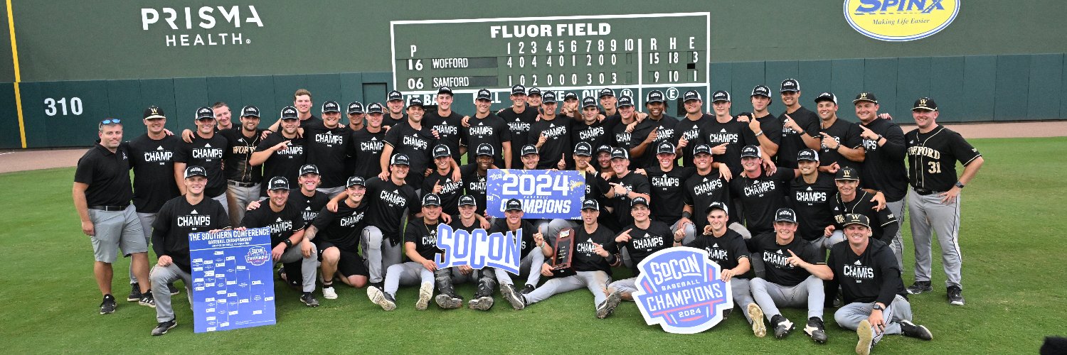 Wofford Baseball banner