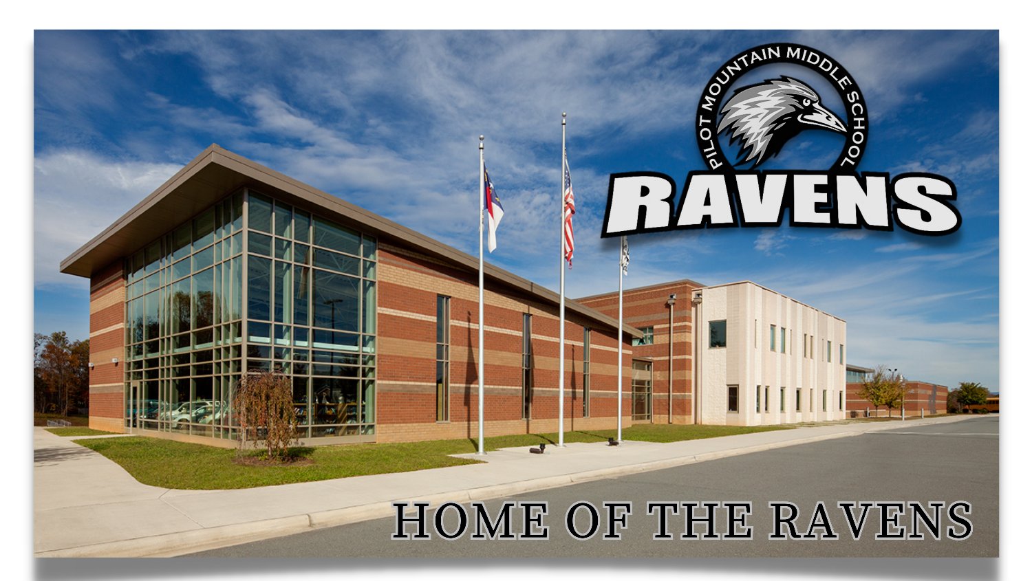 Pilot Mountain Middle School banner