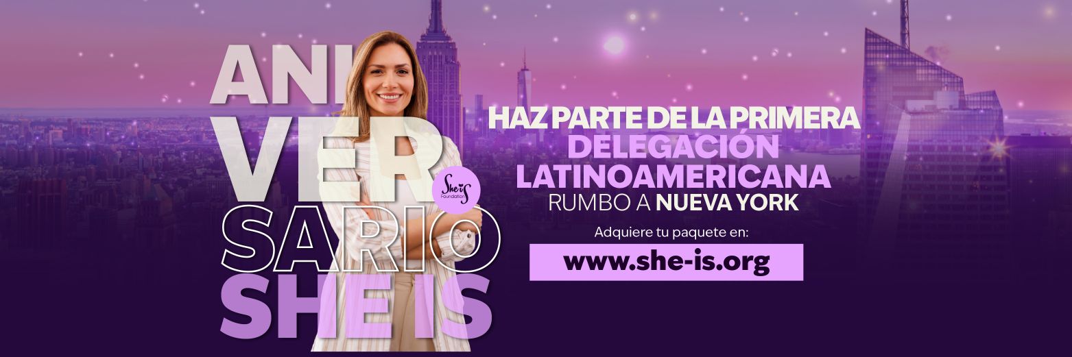 She Is Foundation 💜 banner
