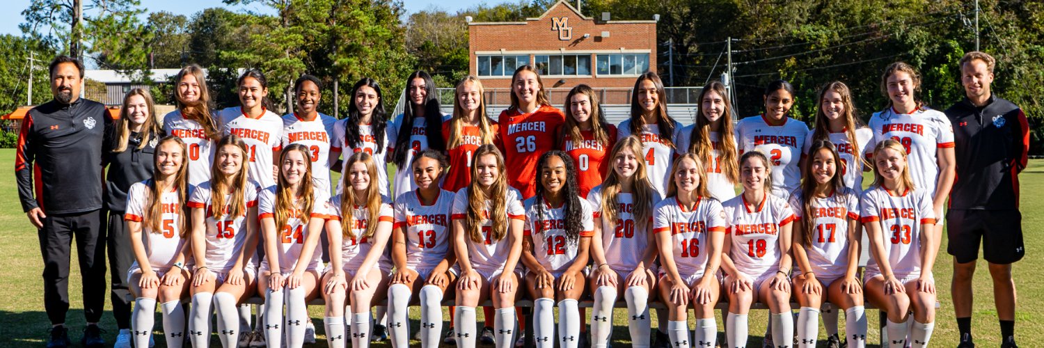 Mercer Women's Soccer's banner