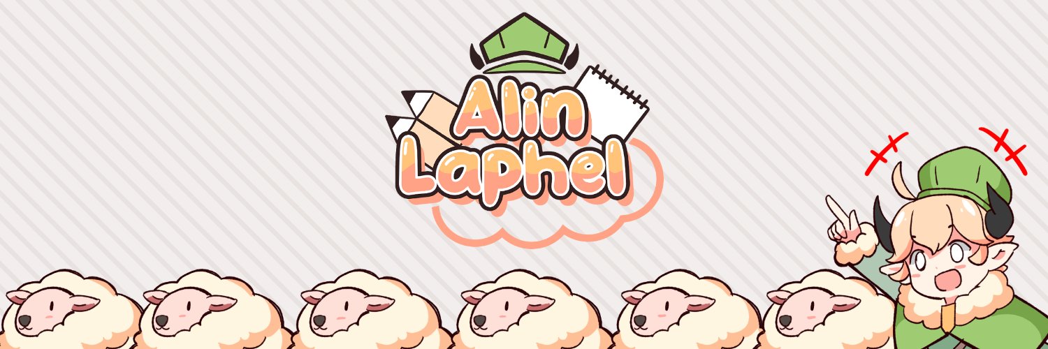 Alin Laphel | Vtuber & Artist | Comms Open banner