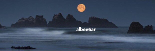 albee6ar's profile banner image