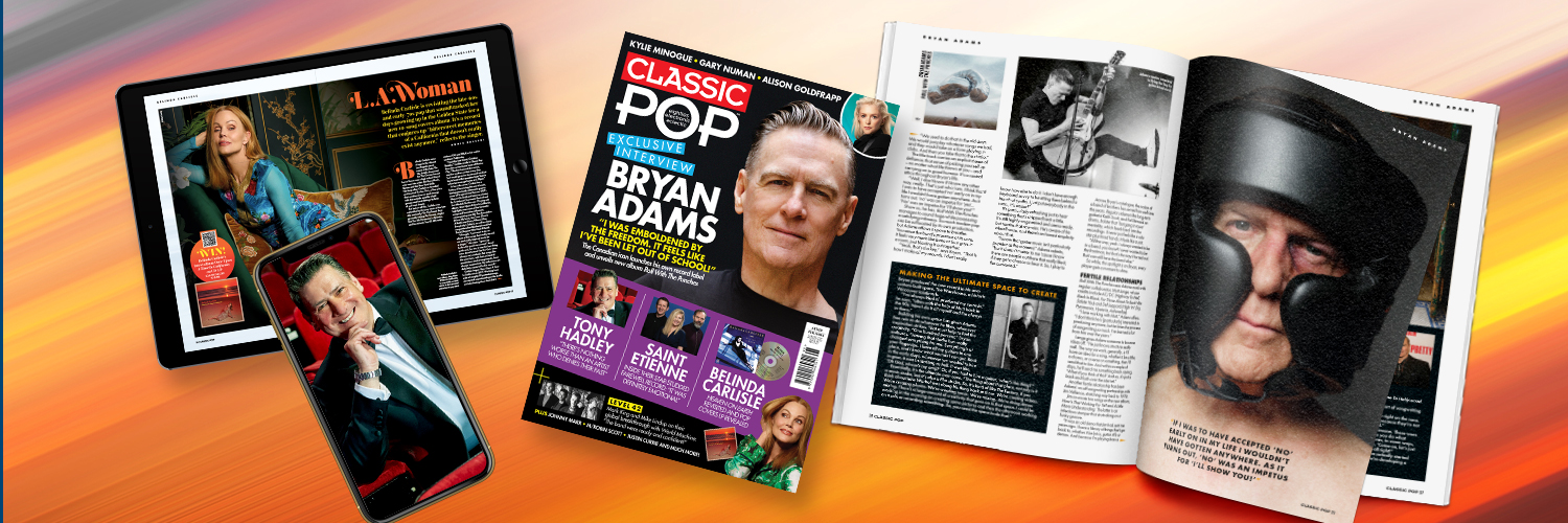 Classic Pop magazine's banner