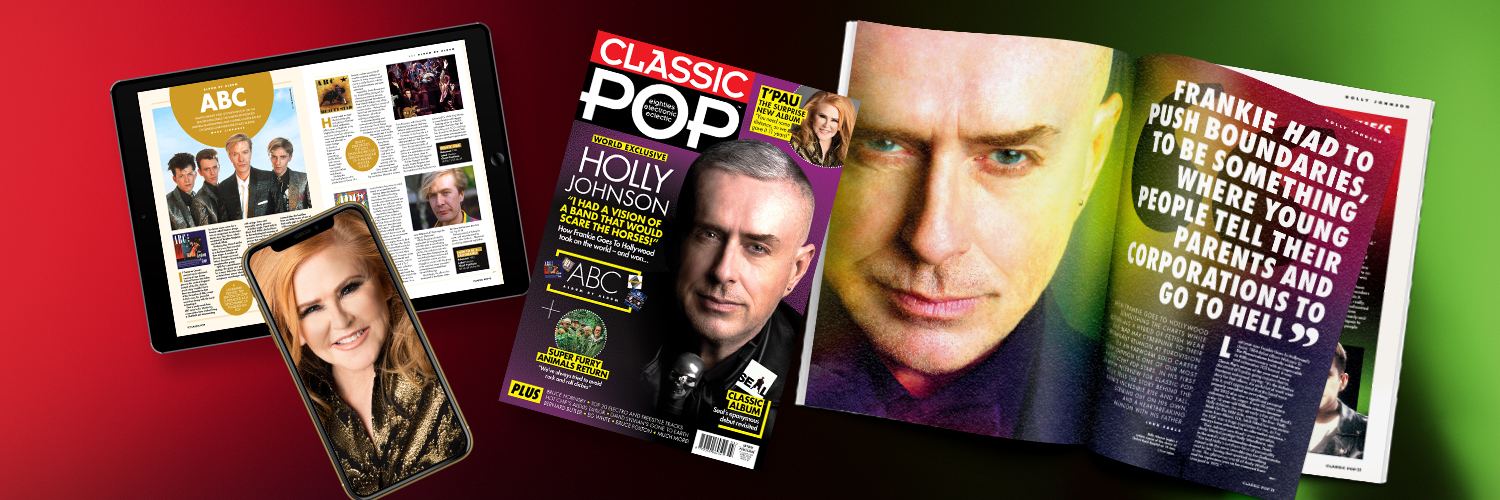 Classic Pop magazine banner