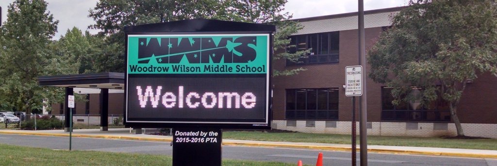 Woodrow Wilson MS banner