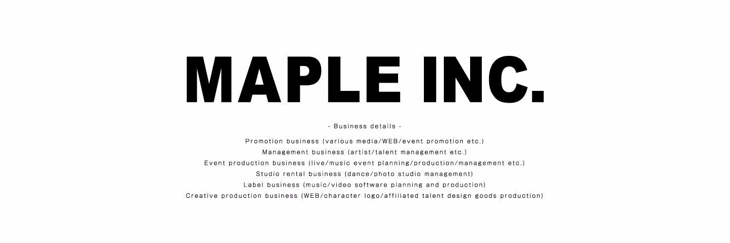 H_MAPLEINC's profile banner image