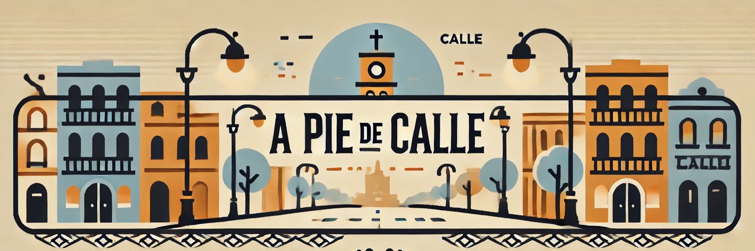 A PIE DE CALLE's banner
