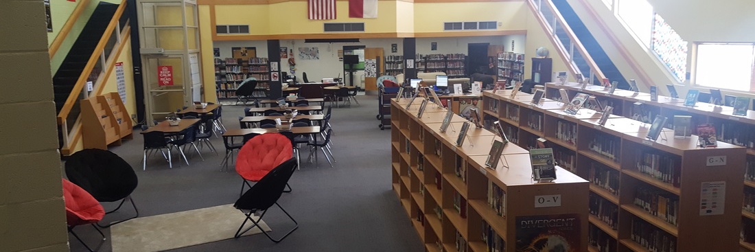 Canutillo Middle School Library banner