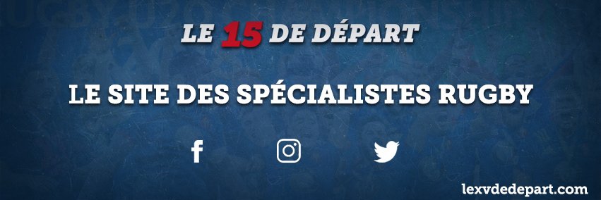 Le XV de départ banner