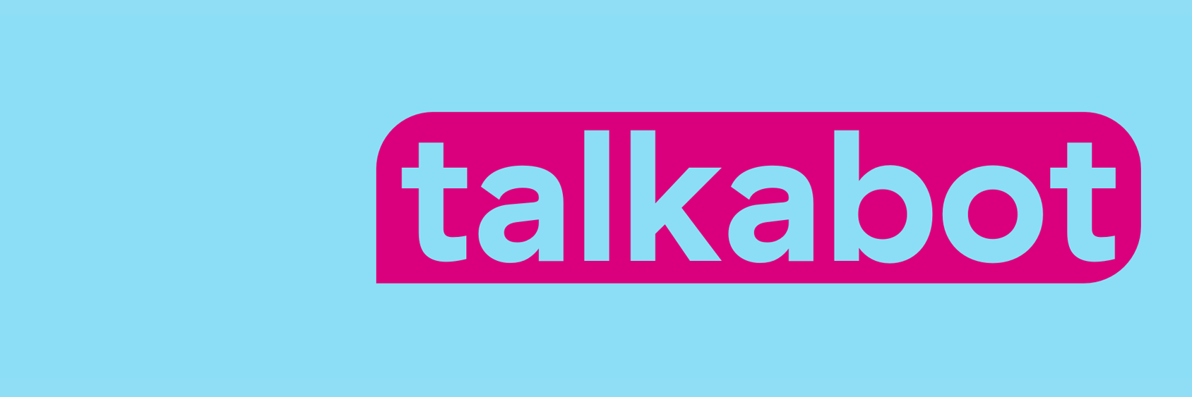Talkabot banner