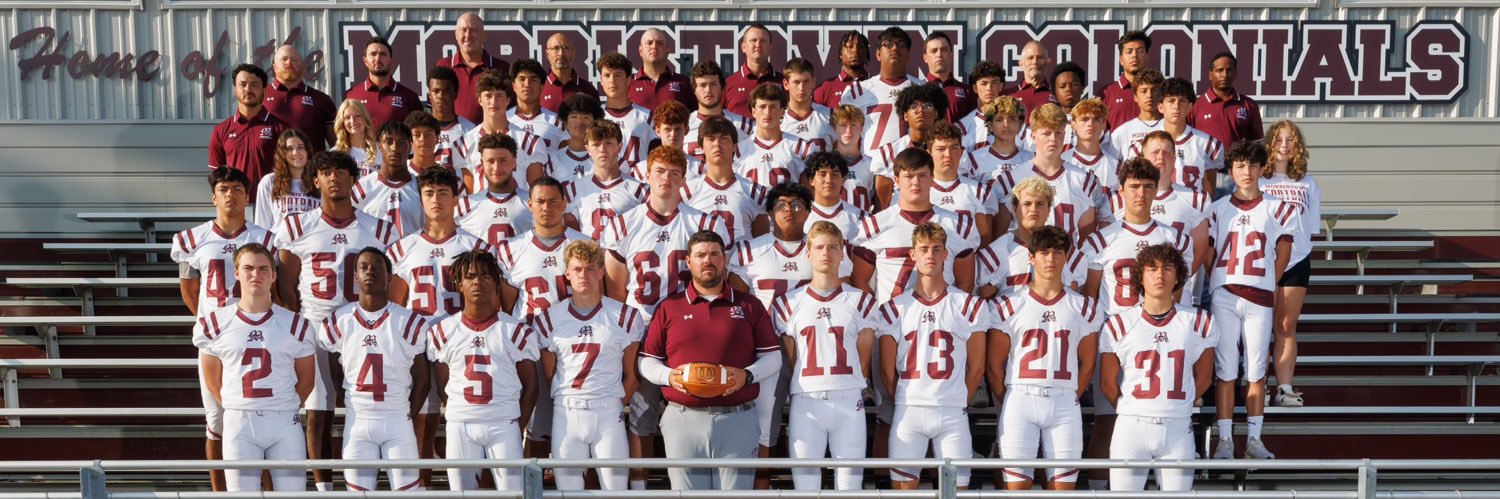 Morristown Colonials Football banner