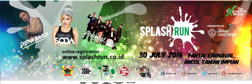 Splash Run banner