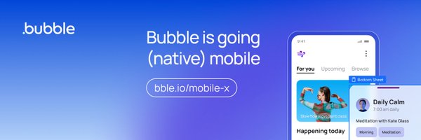 bubble Profile Banner