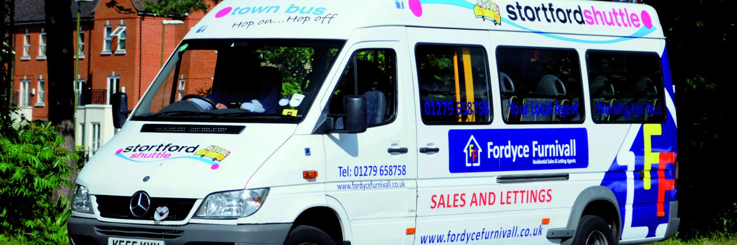 Stortford Shuttle banner