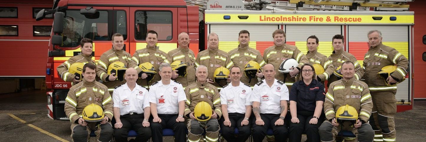 Grantham Fire Station banner