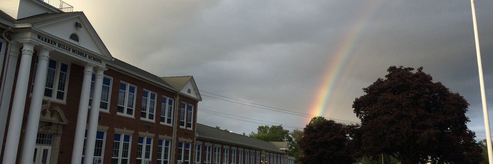 Warren Hills M.S. banner