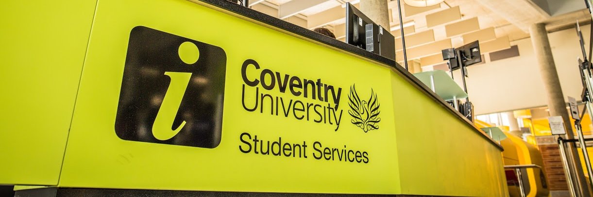 Coventry University Student Services banner