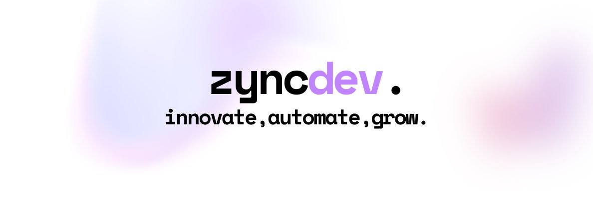 ZyncDev's profile banner image