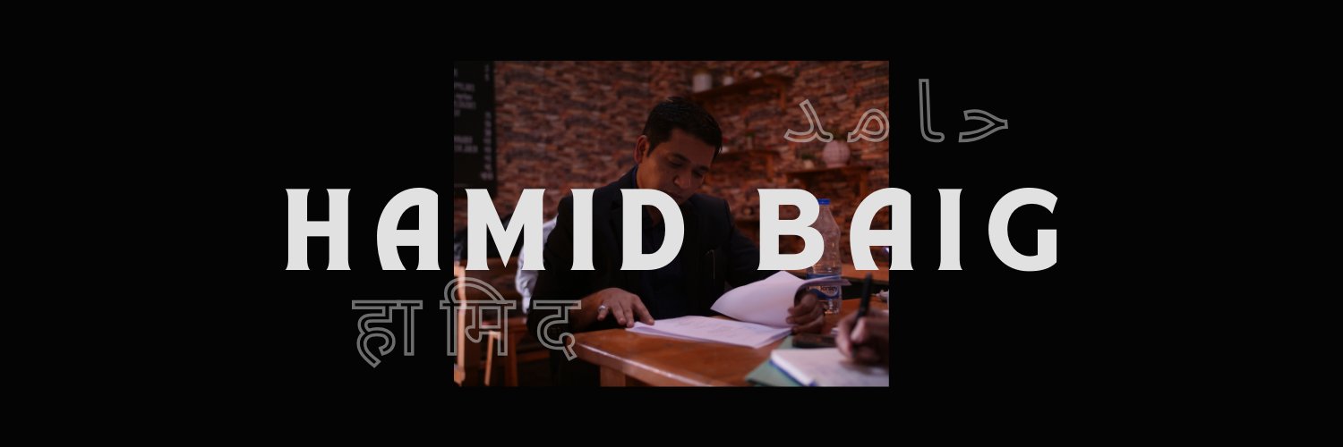 HamidBaigz's profile banner image