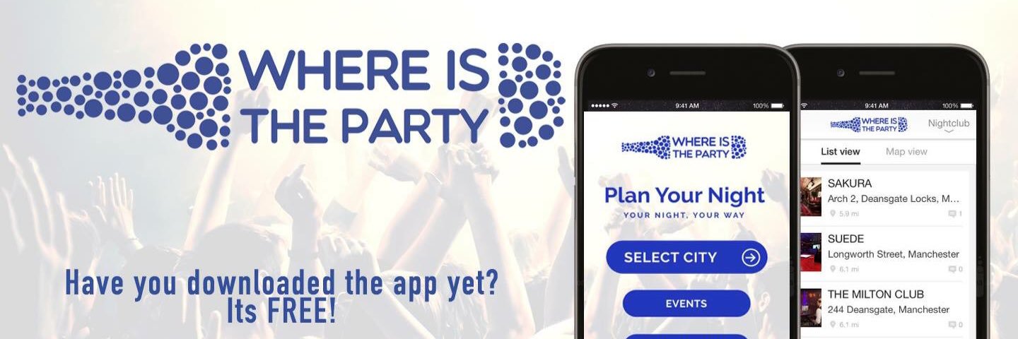 Where Is The Party banner