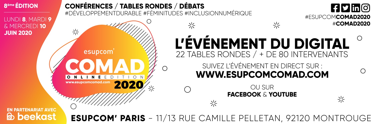 Esupcom' Paris banner