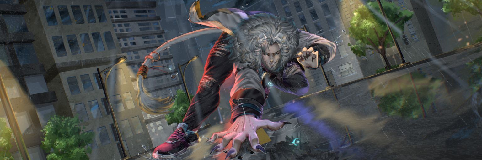 Breanu 🌕🦁 Were-Lion VTuber banner