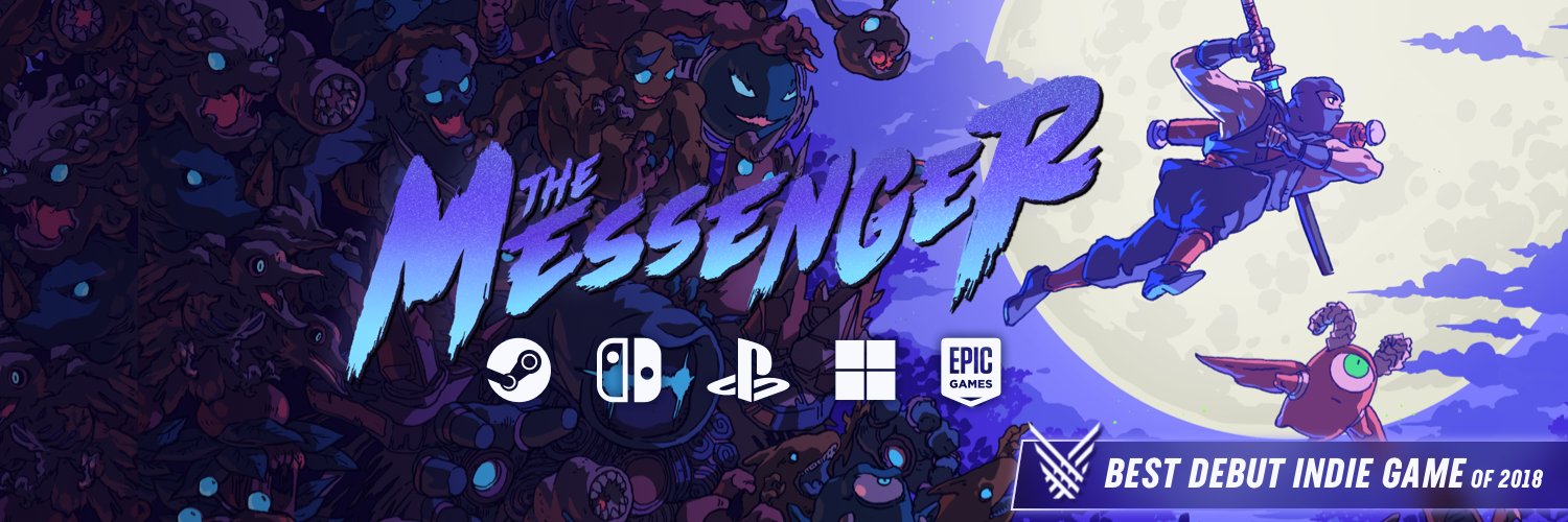 The Messenger banner