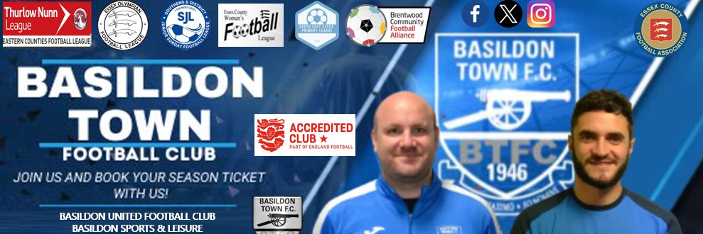 Basildon Town FC's banner