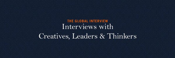 The Global Interview Profile Banner