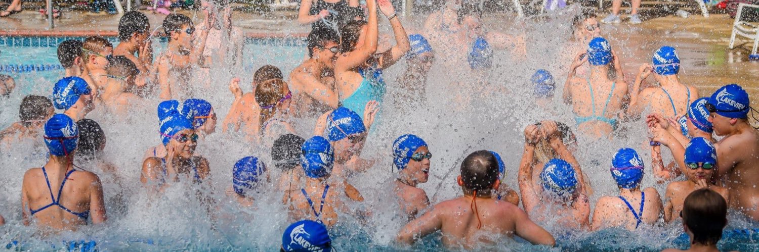 Lakeview Swim & Dive banner