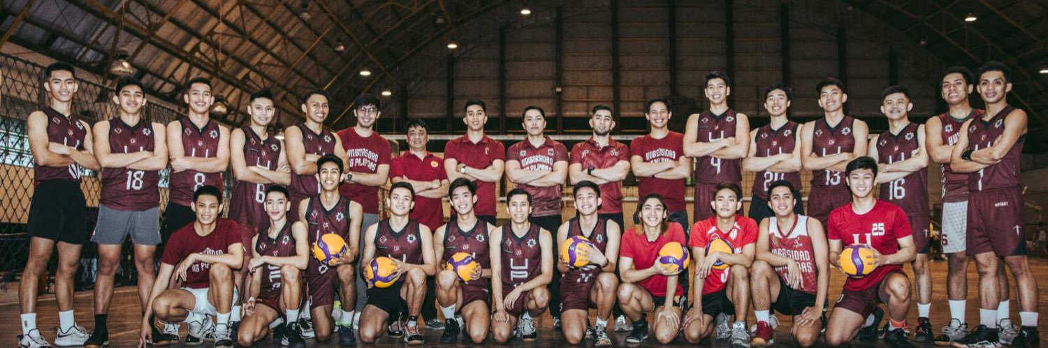 UP Men's Volleyball Team banner