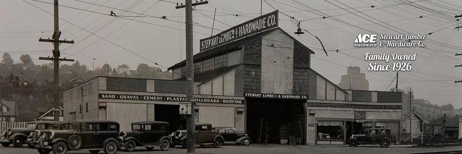 Stewart Lumber Co banner