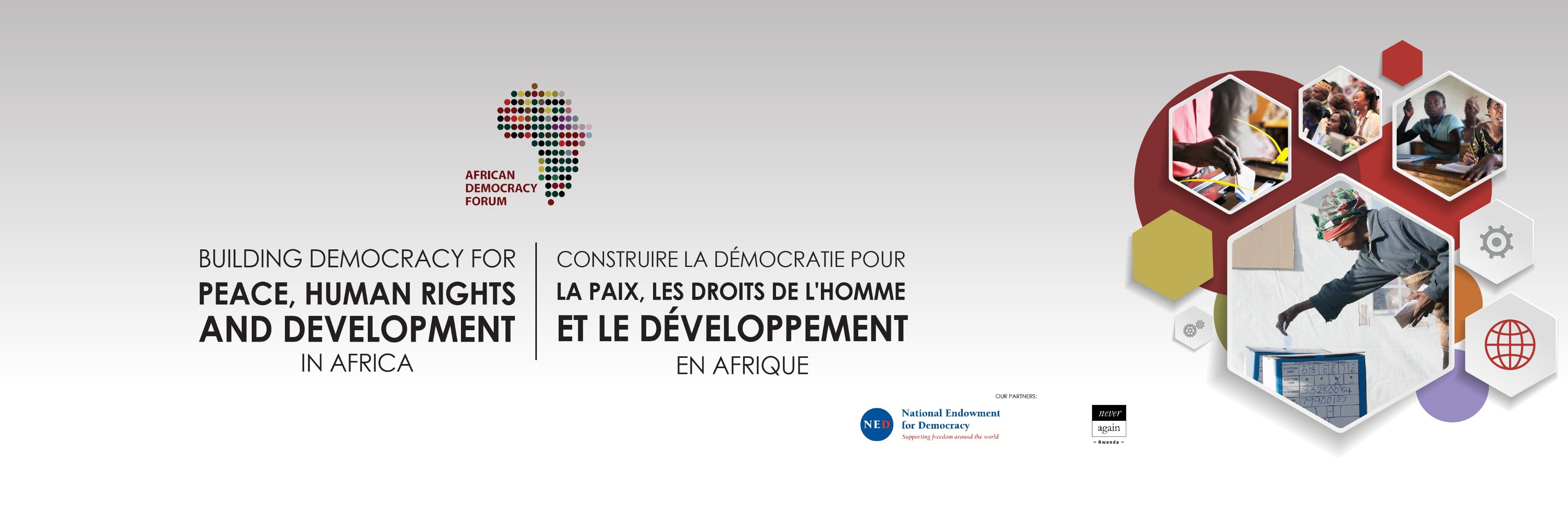 African Democracy Forum banner