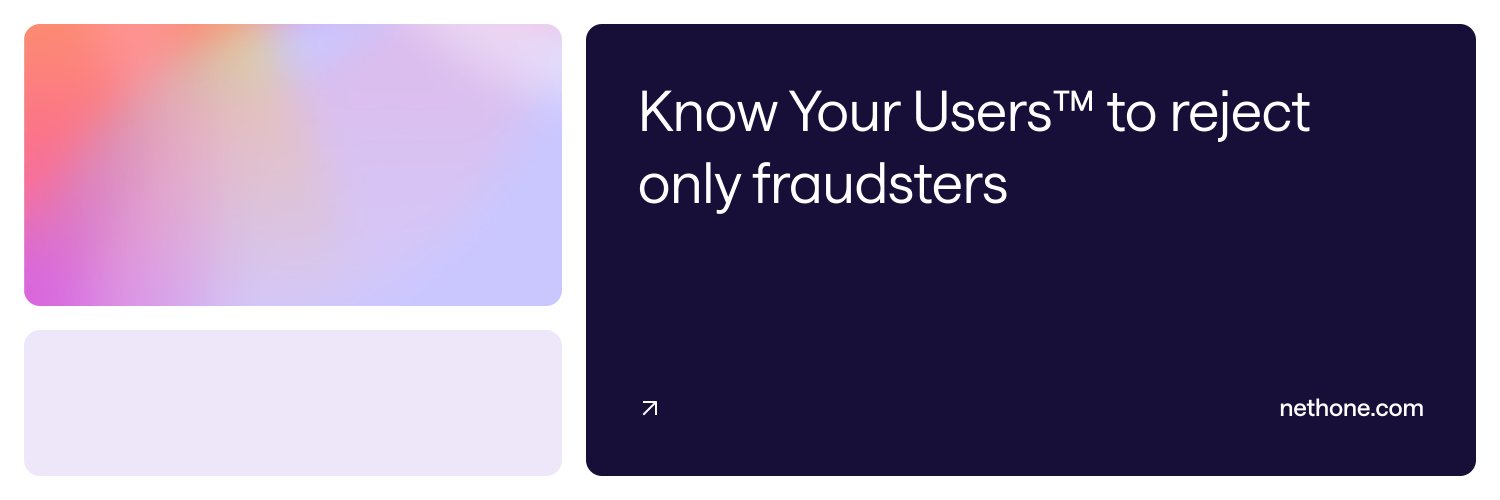 Nethone (acquired by Mangopay) banner