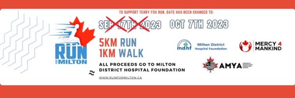 Run for Milton Profile Banner