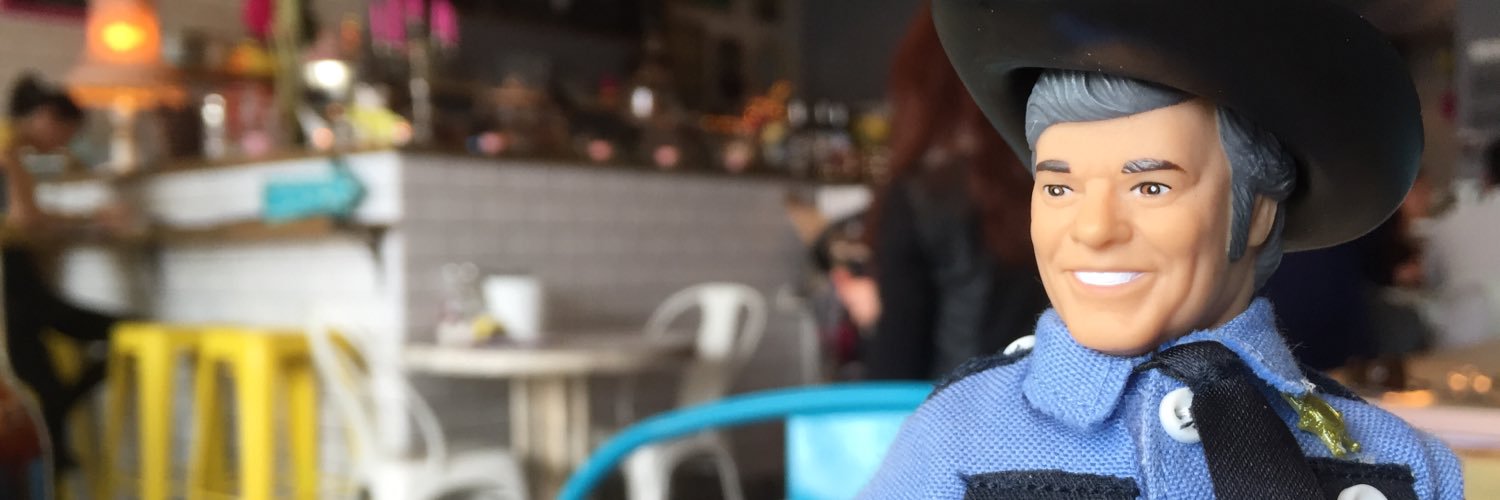 The Blue Sheriff banner