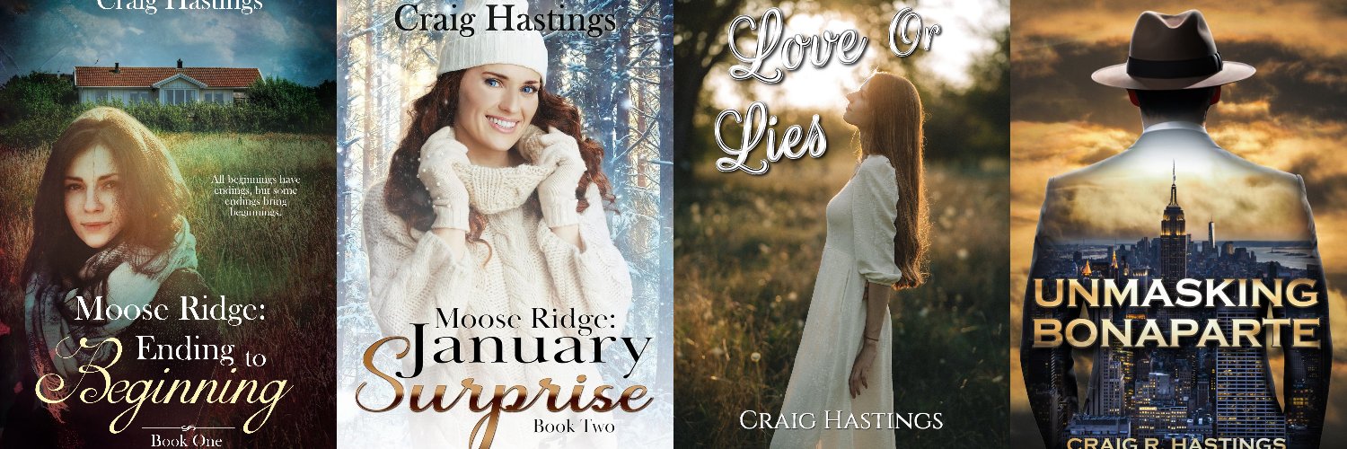Craig Hastings - Author's banner