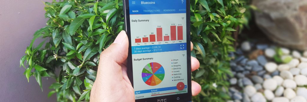 Bluecoins banner