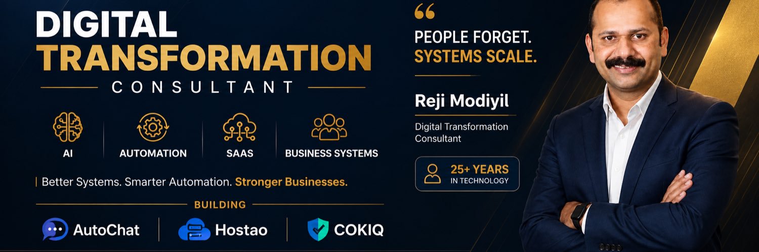Reji Modiyil banner