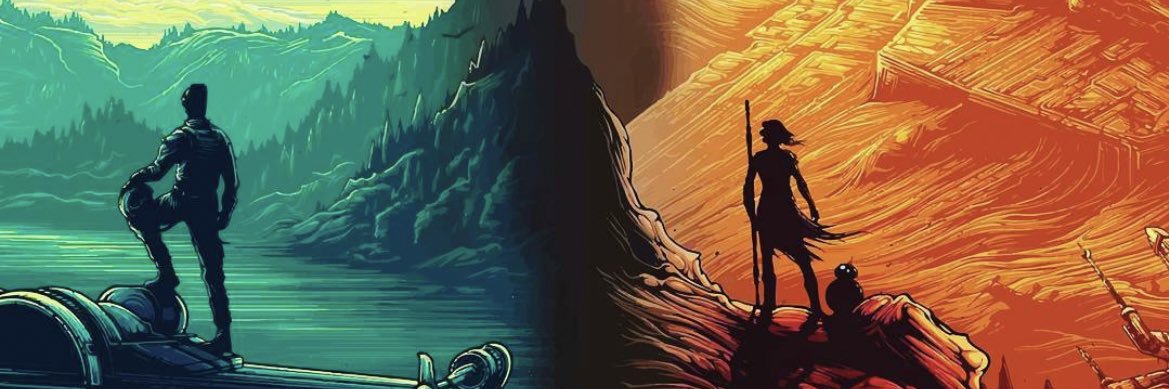 V banner