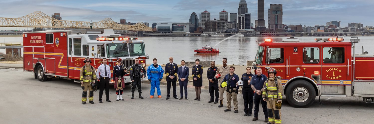 Louisville Fire Dept banner