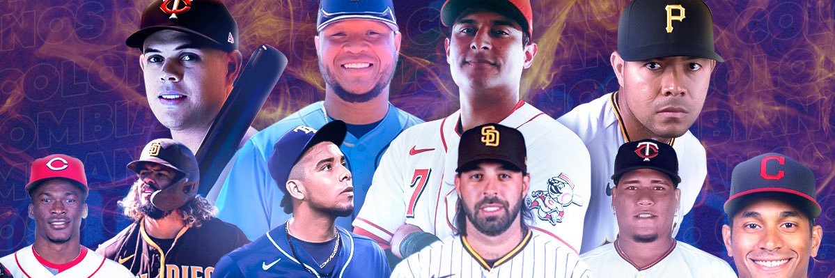 Colombianos MLB banner