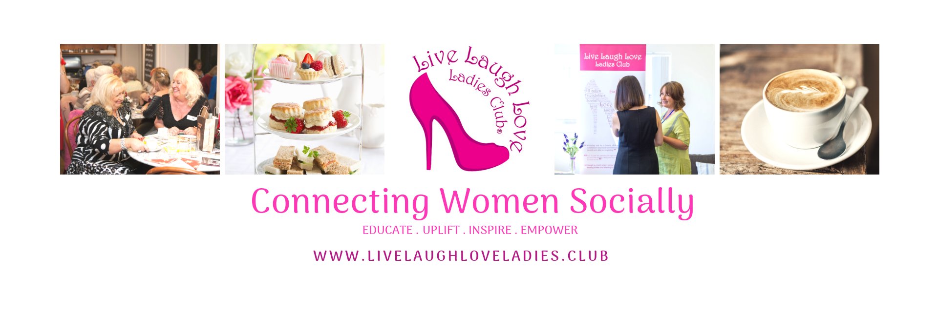 Live Laugh Love Ladies Club banner