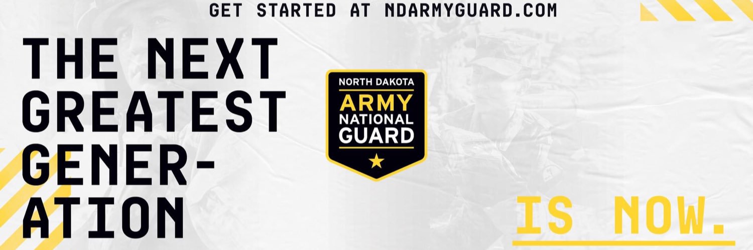 ND Army National Guard Recruiting banner