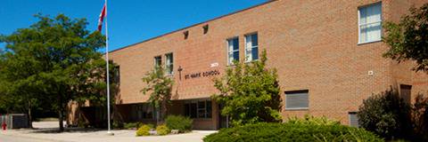 St. Mark School banner