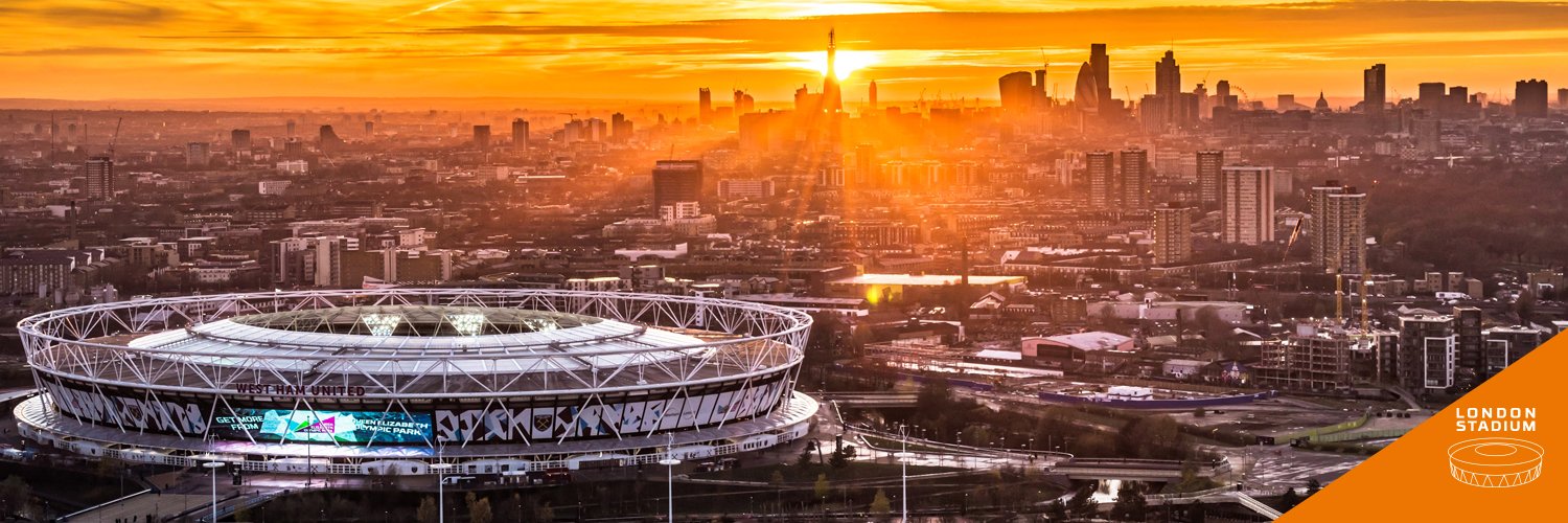London Stadium's banner