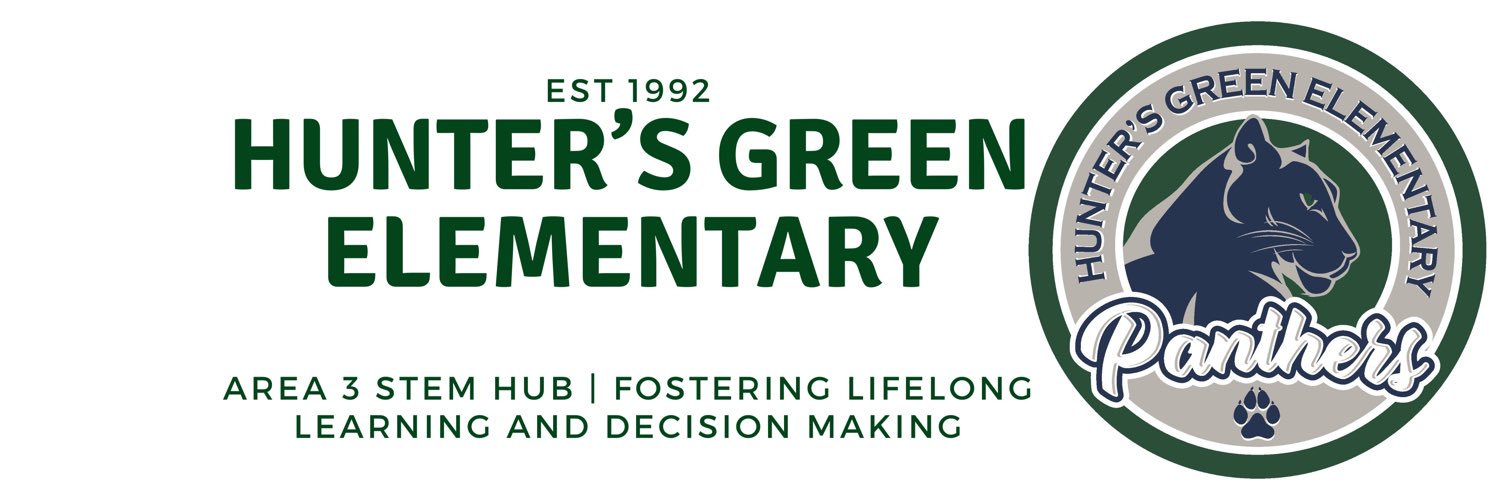 Hunter's Green Elementary banner