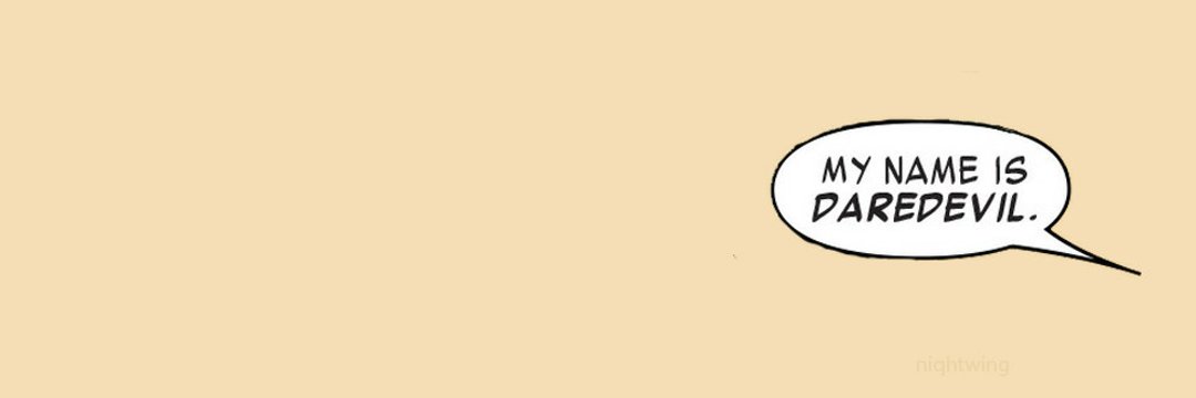 Matt Murdock. banner