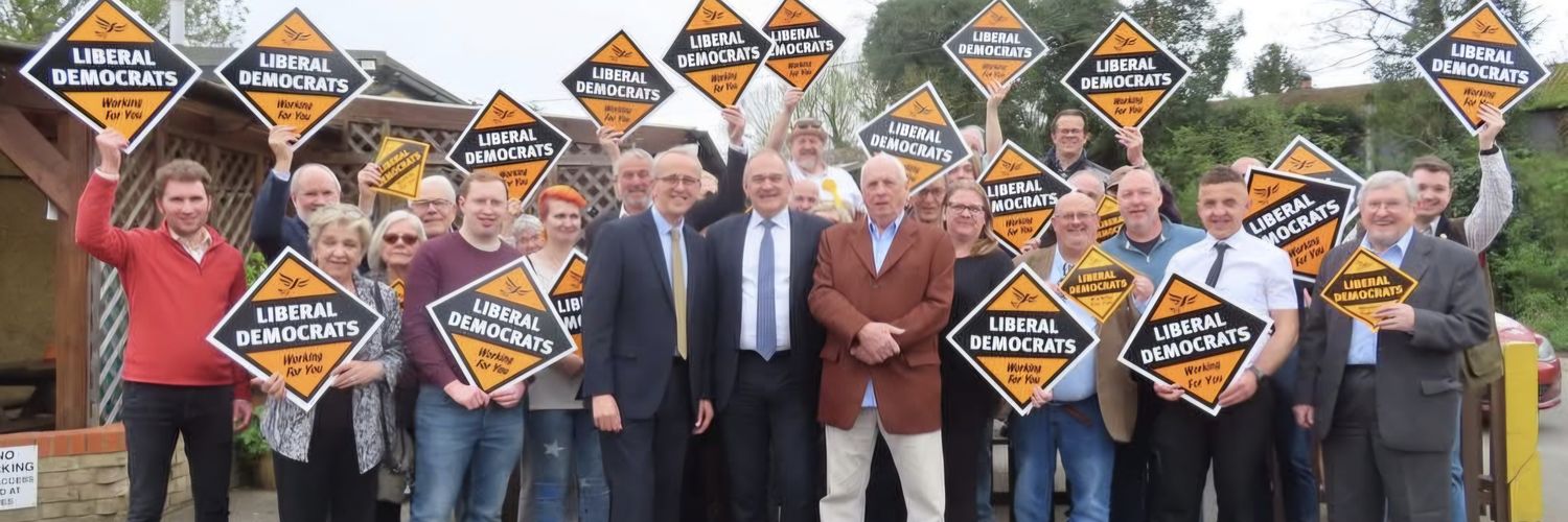 Brentwood Liberal Democrats banner