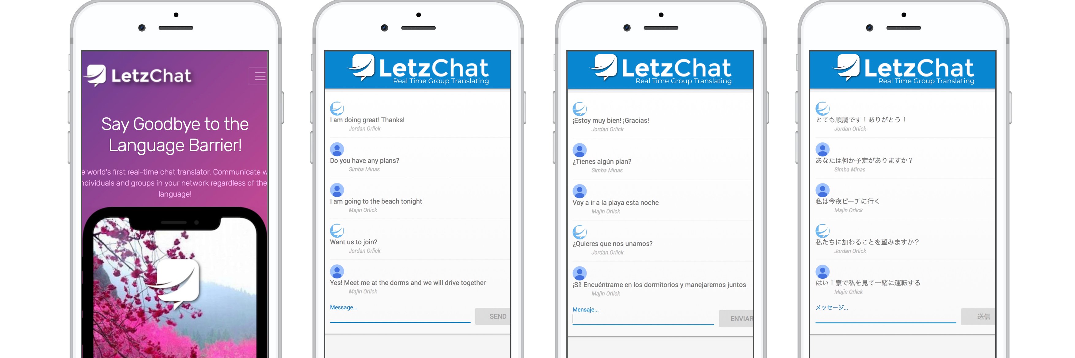LetzChat, Inc. banner